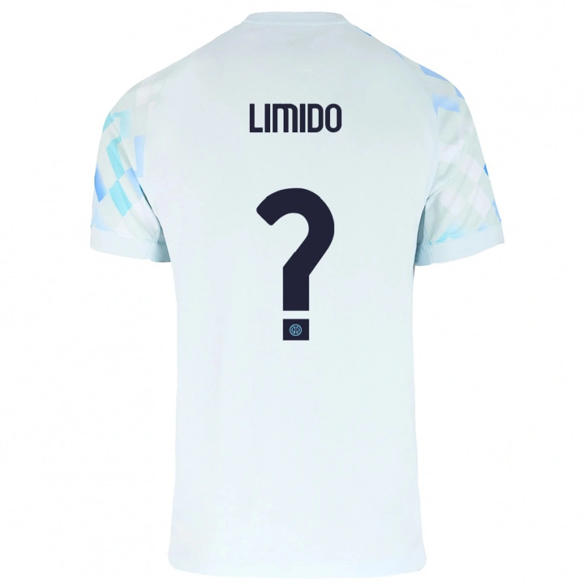 Danxen Homem Camisola Federico Limido #0 Branco Azul Alternativa 2025/26 Camisa Brasil