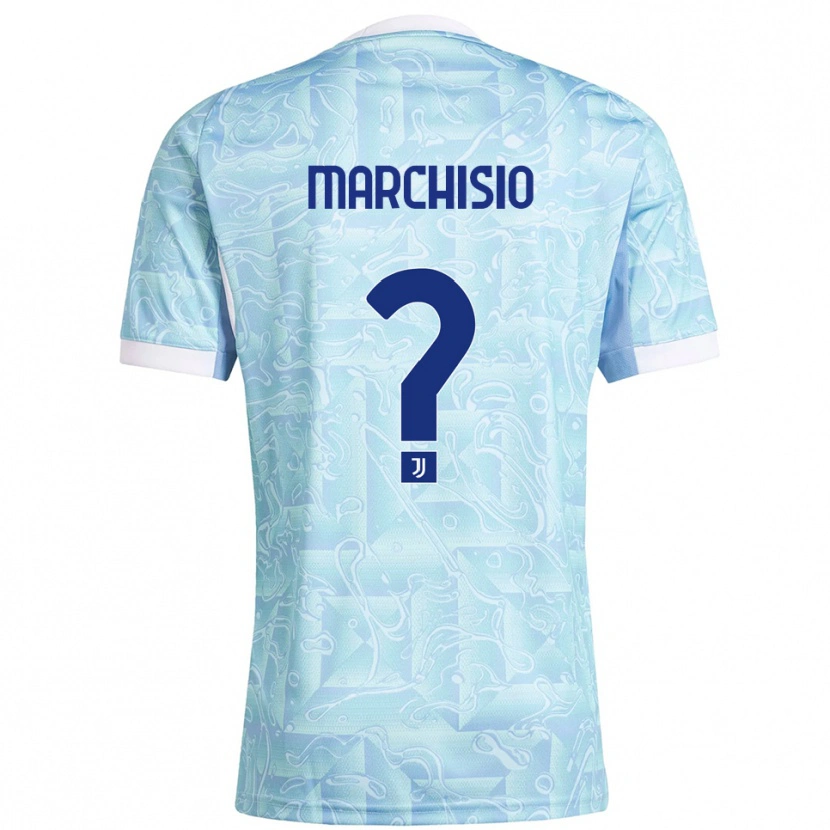 Danxen Homem Camisola Davide Marchisio #0 Azul Celeste Amarelo Alternativa 2025/26 Camisa Brasil