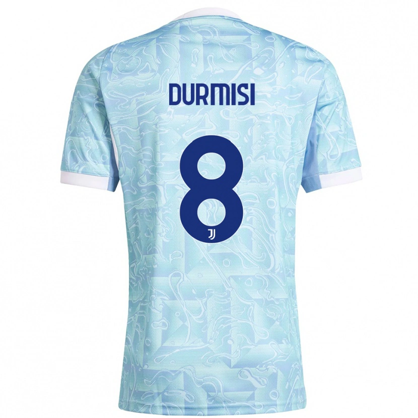 Danxen Homem Camisola Arman Durmiši #8 Azul Celeste Amarelo Alternativa 2025/26 Camisa Brasil