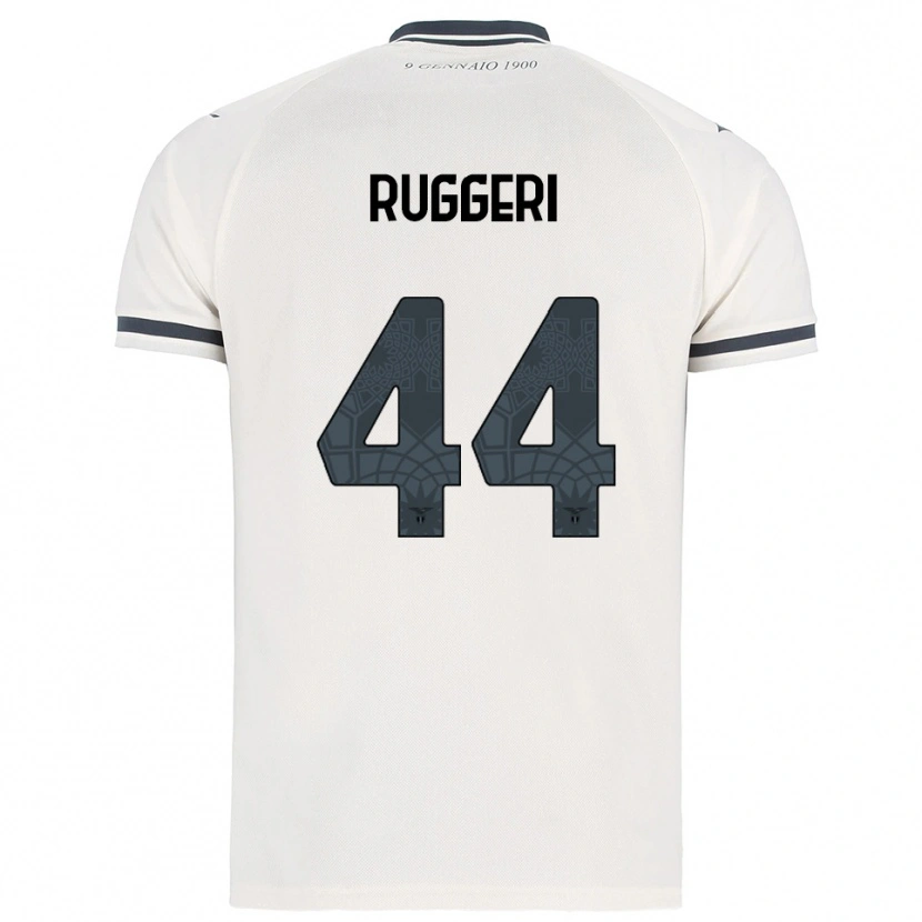 Danxen Homem Camisola Fabio Andrea Ruggeri #44 Branco Marinho Alternativa 2025/26 Camisa Brasil