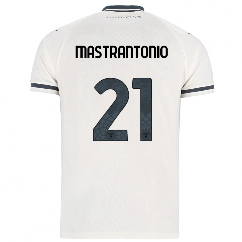 Danxen Homem Camisola Ella Mastrantonio #21 Branco Marinho Alternativa 2025/26 Camisa Brasil