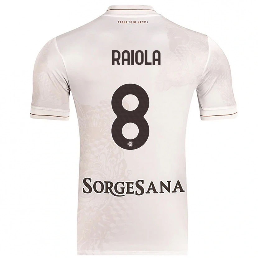 Danxen Homem Camisola Arturo Raiola #8 Champagne Marrom Alternativa 2025/26 Camisa Brasil
