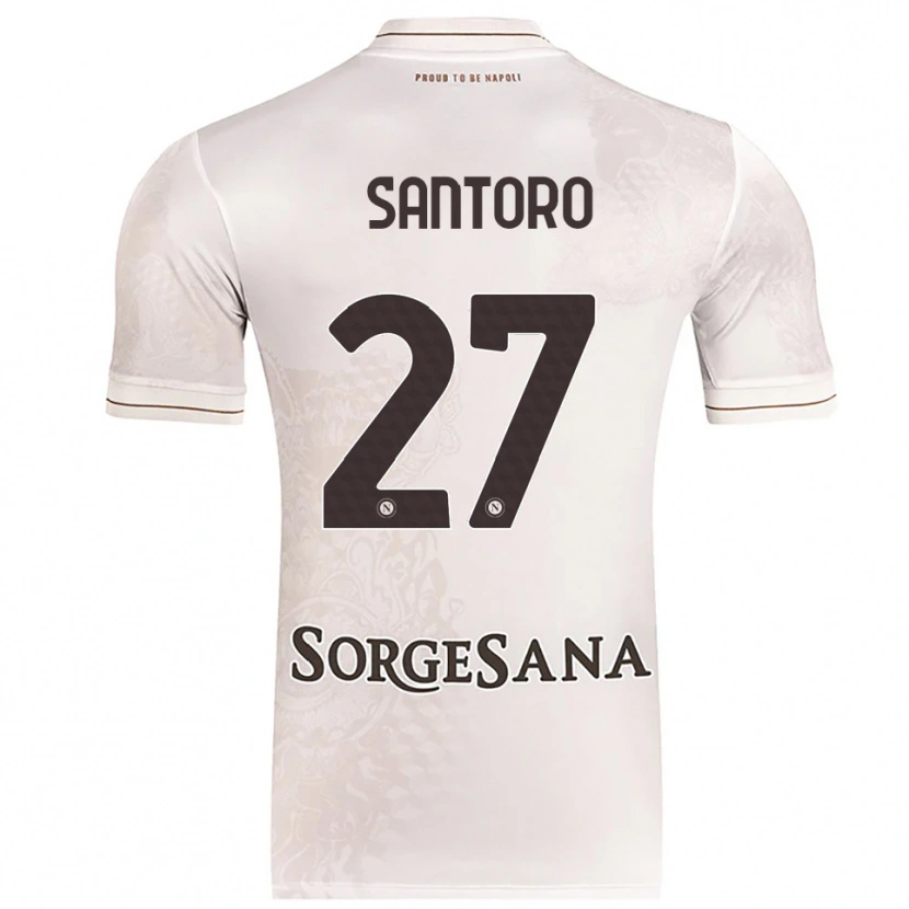 Danxen Homem Camisola Erika Santoro #27 Champagne Marrom Alternativa 2025/26 Camisa Brasil