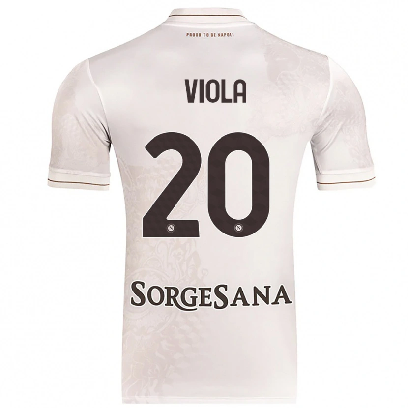 Danxen Homem Camisola Nicola Viola #20 Champagne Marrom Alternativa 2025/26 Camisa Brasil
