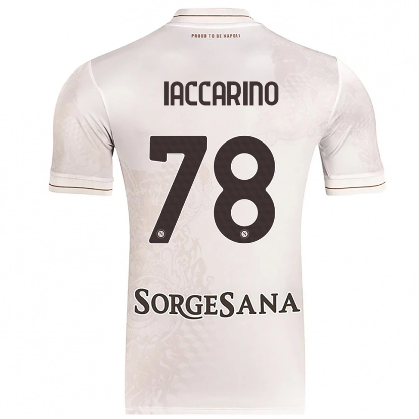 Danxen Homem Camisola Gennaro Iaccarino #78 Champagne Marrom Alternativa 2025/26 Camisa Brasil