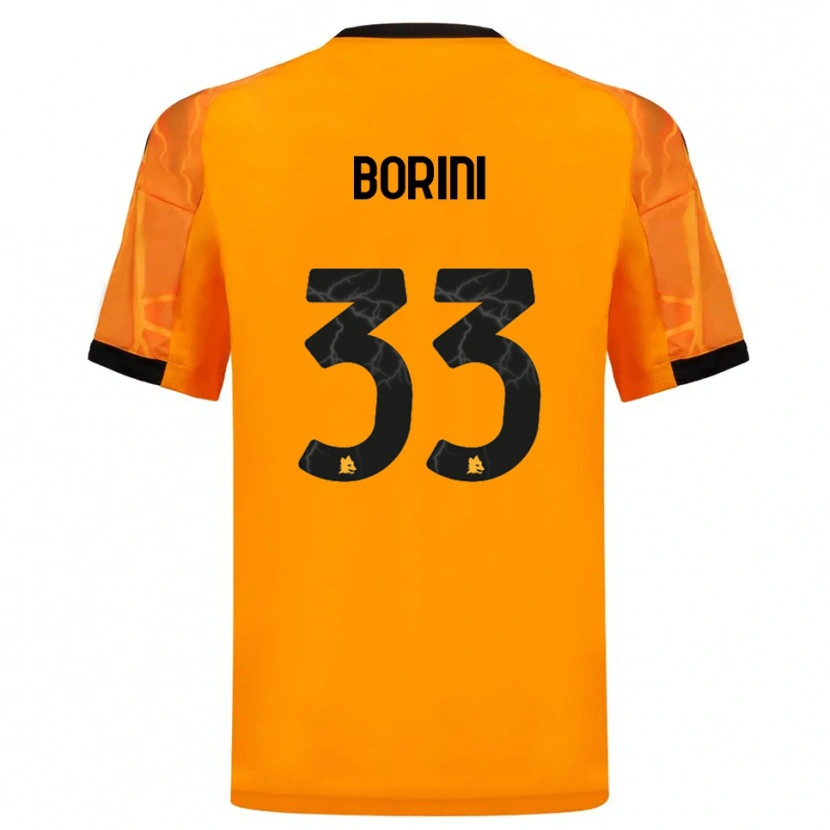 Danxen Homem Camisola Joyce Borini #33 Laranja Preto Alternativa 2025/26 Camisa Brasil