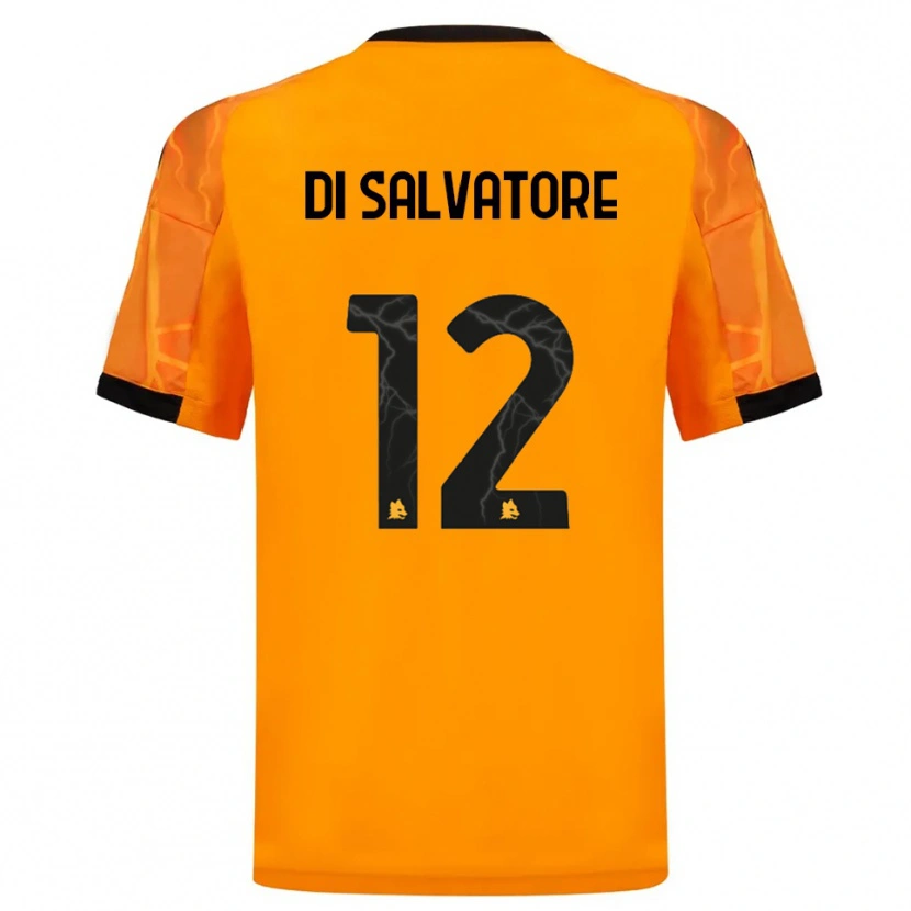 Danxen Homem Camisola Diego Di Salvatore #12 Laranja Preto Alternativa 2025/26 Camisa Brasil