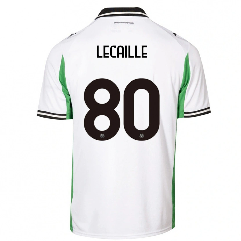 Danxen Homem Camisola Carla Lecaille #80 Branco Verde Preto Alternativa 2025/26 Camisa Brasil