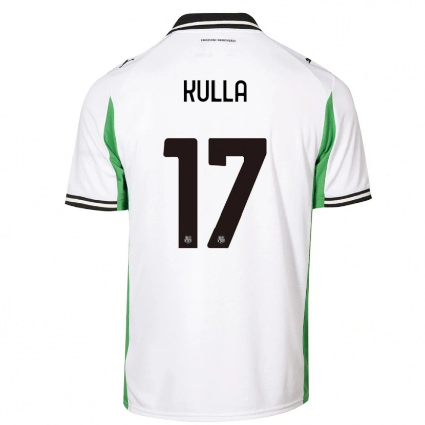 Danxen Homem Camisola Gabriel Kulla #17 Branco Verde Preto Alternativa 2025/26 Camisa Brasil