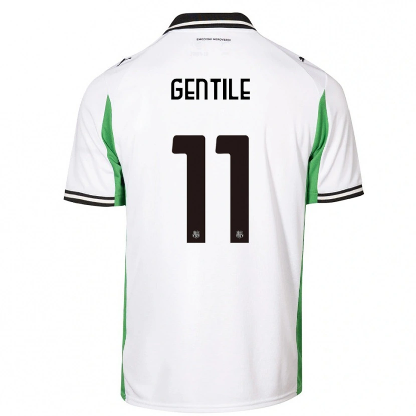 Danxen Homem Camisola Raffaele Gentile #11 Branco Verde Preto Alternativa 2025/26 Camisa Brasil