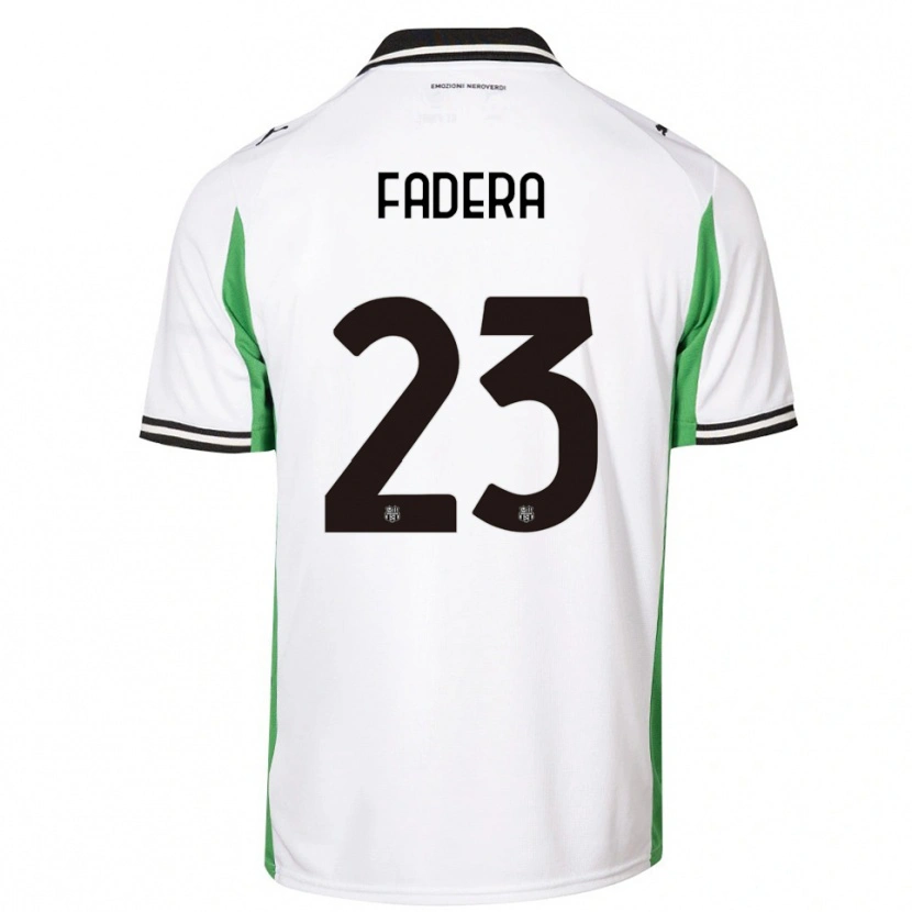 Danxen Homem Camisola Alieu Fadera #23 Branco Verde Preto Alternativa 2025/26 Camisa Brasil
