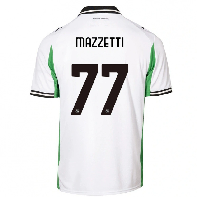 Danxen Homem Camisola Riccardo Mazzetti #77 Branco Verde Preto Alternativa 2025/26 Camisa Brasil