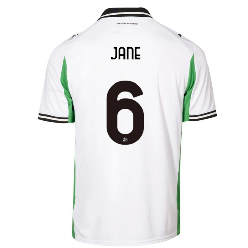 Danxen Homem Camisola Refiloe Jane #6 Branco Verde Preto Alternativa 2025/26 Camisa Brasil