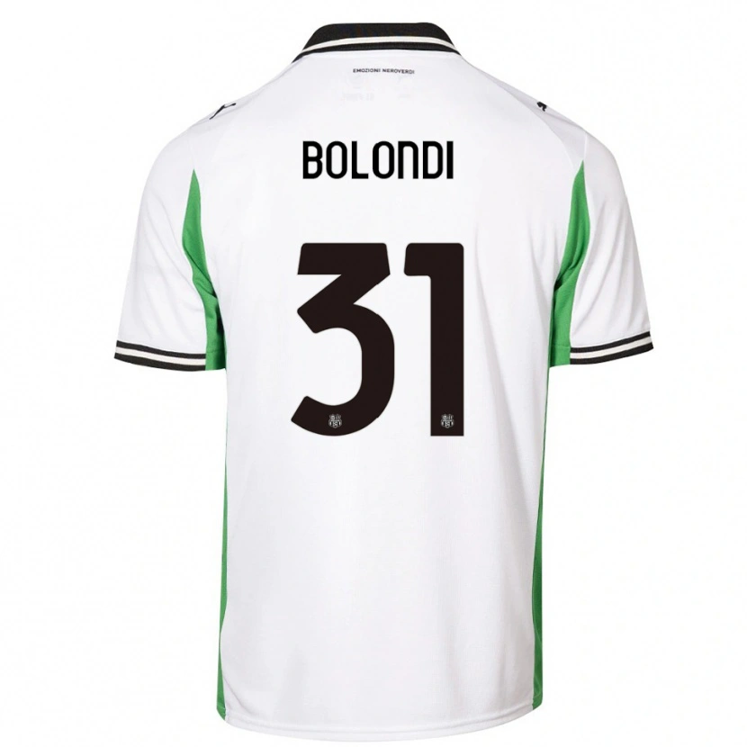 Danxen Homem Camisola Francesco Bolondi #31 Branco Verde Preto Alternativa 2025/26 Camisa Brasil