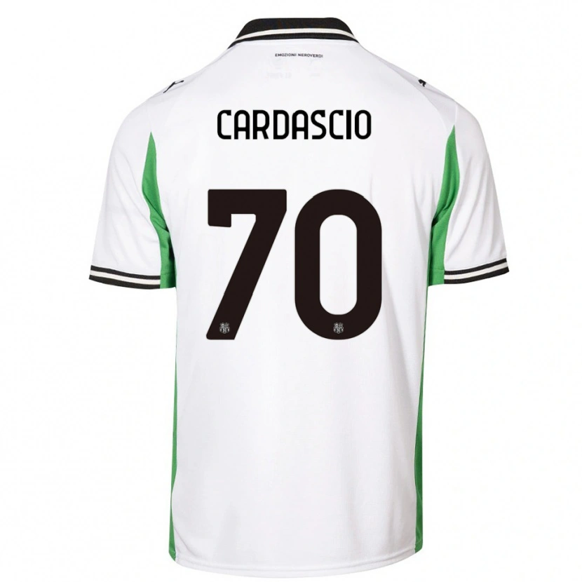 Danxen Homem Camisola Alessandro Cardascio #70 Branco Verde Preto Alternativa 2025/26 Camisa Brasil
