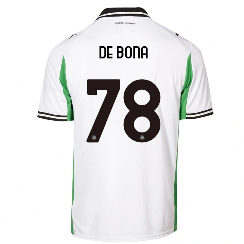 Danxen Homem Camisola Francesca De Bona #78 Branco Verde Preto Alternativa 2025/26 Camisa Brasil