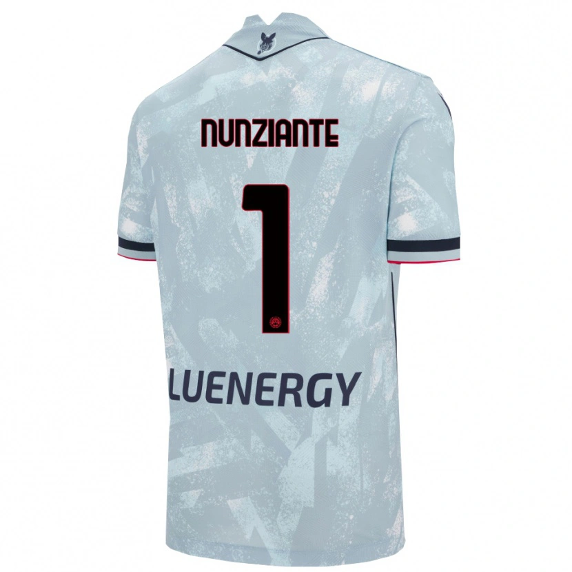 Danxen Homem Camisola Alessandro Nunziante #1 Azul Claro Preto Alternativa 2025/26 Camisa Brasil