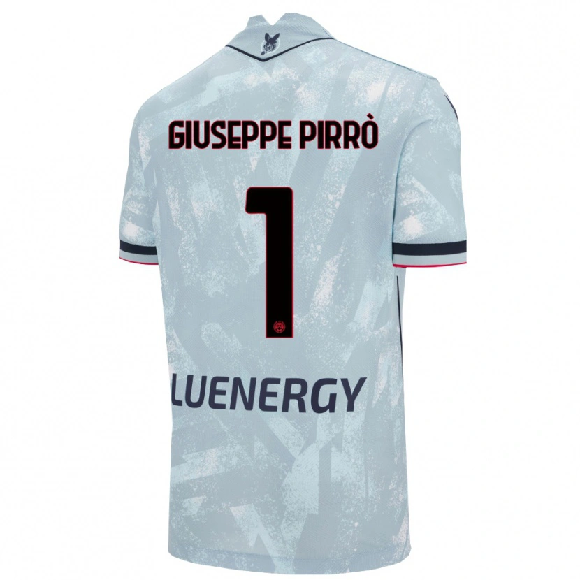 Danxen Homem Camisola Marco Giuseppe Pirrò #1 Azul Claro Preto Alternativa 2025/26 Camisa Brasil