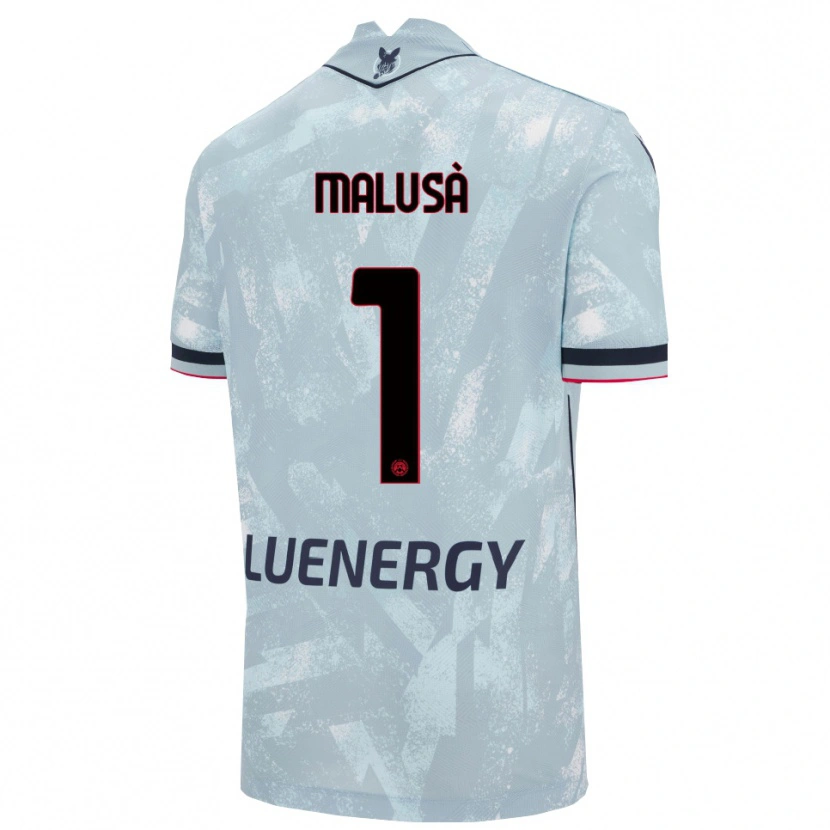 Danxen Homem Camisola Joel Malusà #1 Azul Claro Preto Alternativa 2025/26 Camisa Brasil