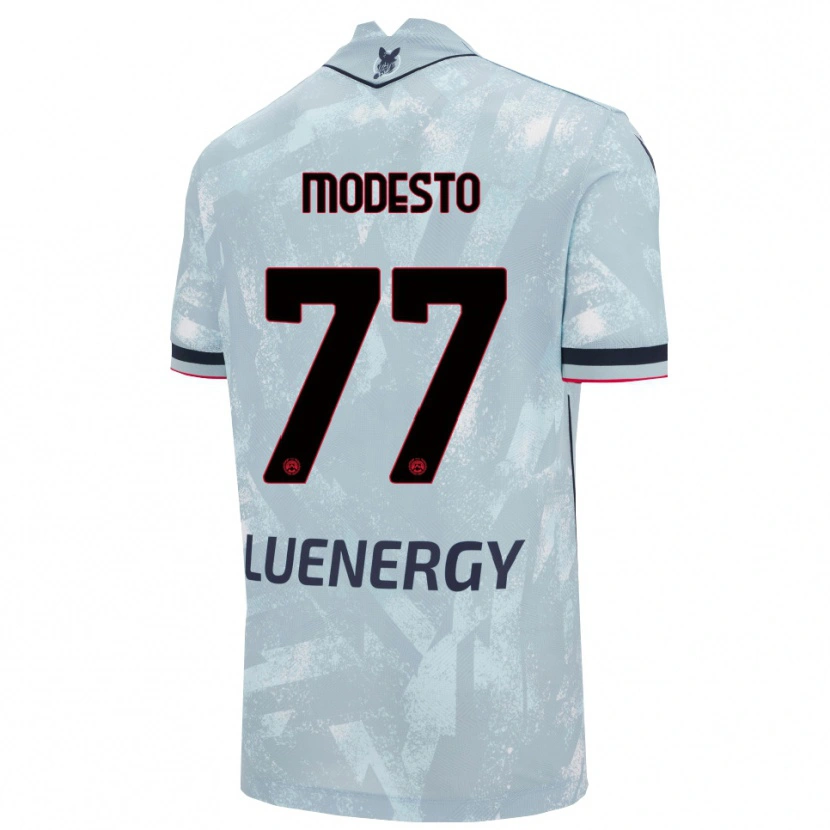 Danxen Homem Camisola Rui Modesto #77 Azul Claro Preto Alternativa 2025/26 Camisa Brasil