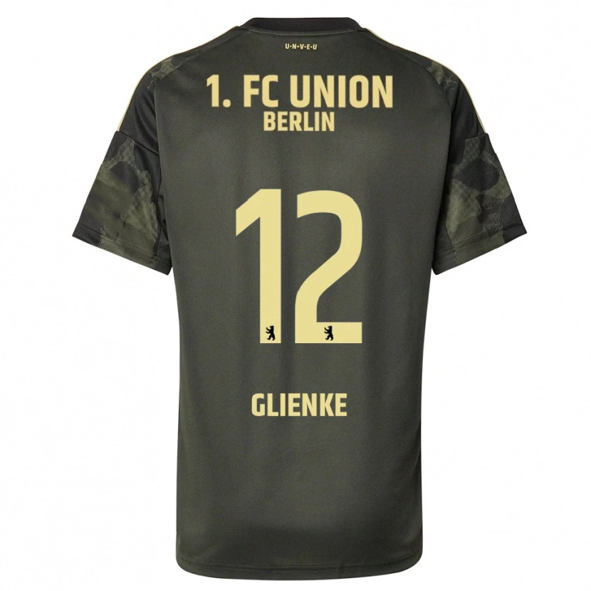 Danxen Homem Camisola Niklas Glienke #12 Verde Escuro Preto Alternativa 2025/26 Camisa Brasil