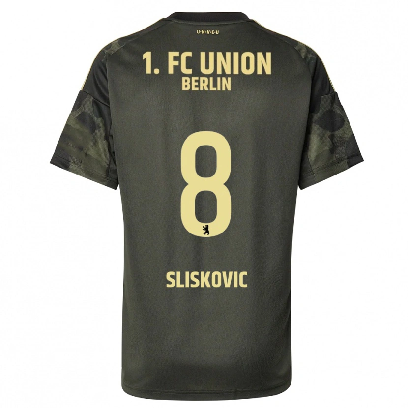 Danxen Homem Camisola Duje Sliskovic #8 Verde Escuro Preto Alternativa 2025/26 Camisa Brasil