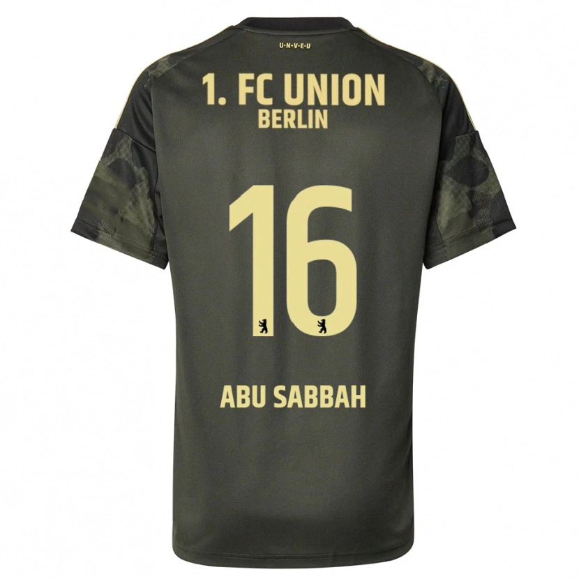 Danxen Homem Camisola Sarah Abu Sabbah #16 Verde Escuro Preto Alternativa 2025/26 Camisa Brasil
