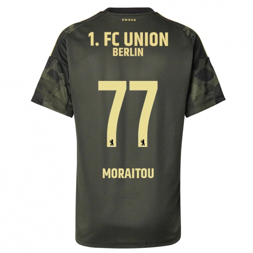 Danxen Homem Camisola Athanasia Moraitou #77 Verde Escuro Preto Alternativa 2025/26 Camisa Brasil
