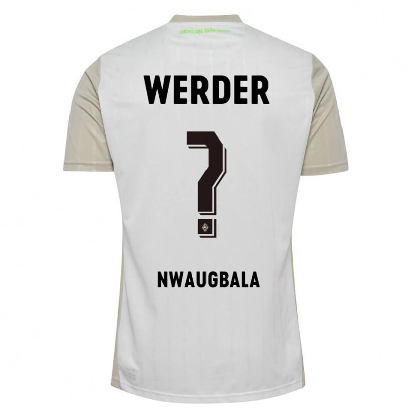 Danxen Homem Camisola Kevin Nwaugbala #0 Branco Preto Alternativa 2025/26 Camisa Brasil