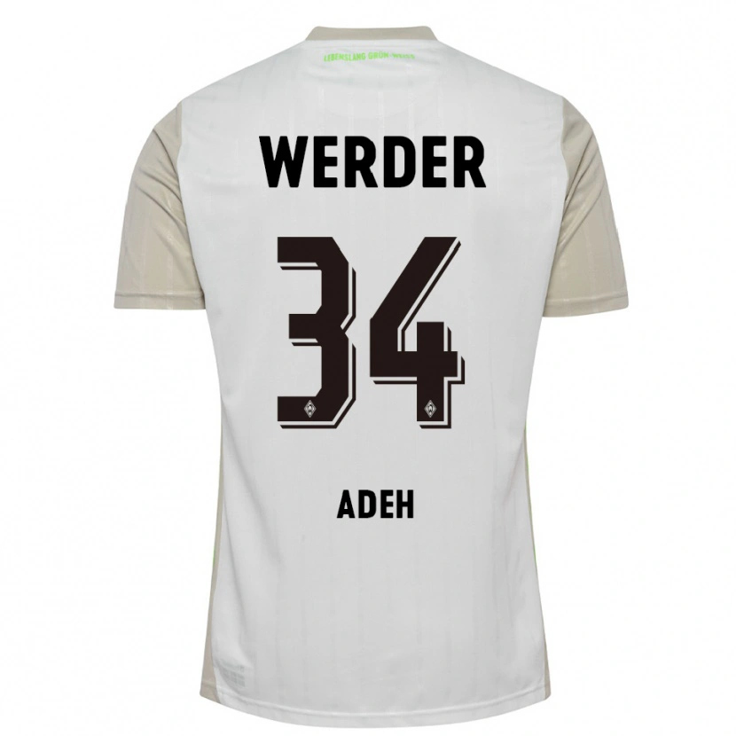Danxen Homem Camisola Wesley Adeh #34 Branco Preto Alternativa 2025/26 Camisa Brasil