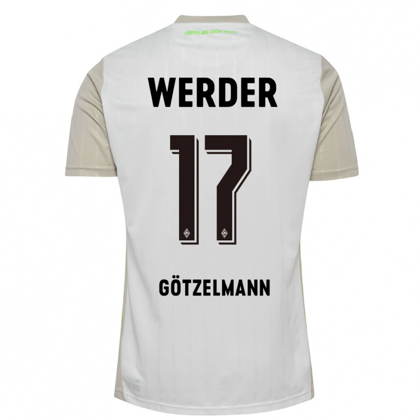 Danxen Homem Camisola Patrick Götzelmann #17 Branco Preto Alternativa 2025/26 Camisa Brasil