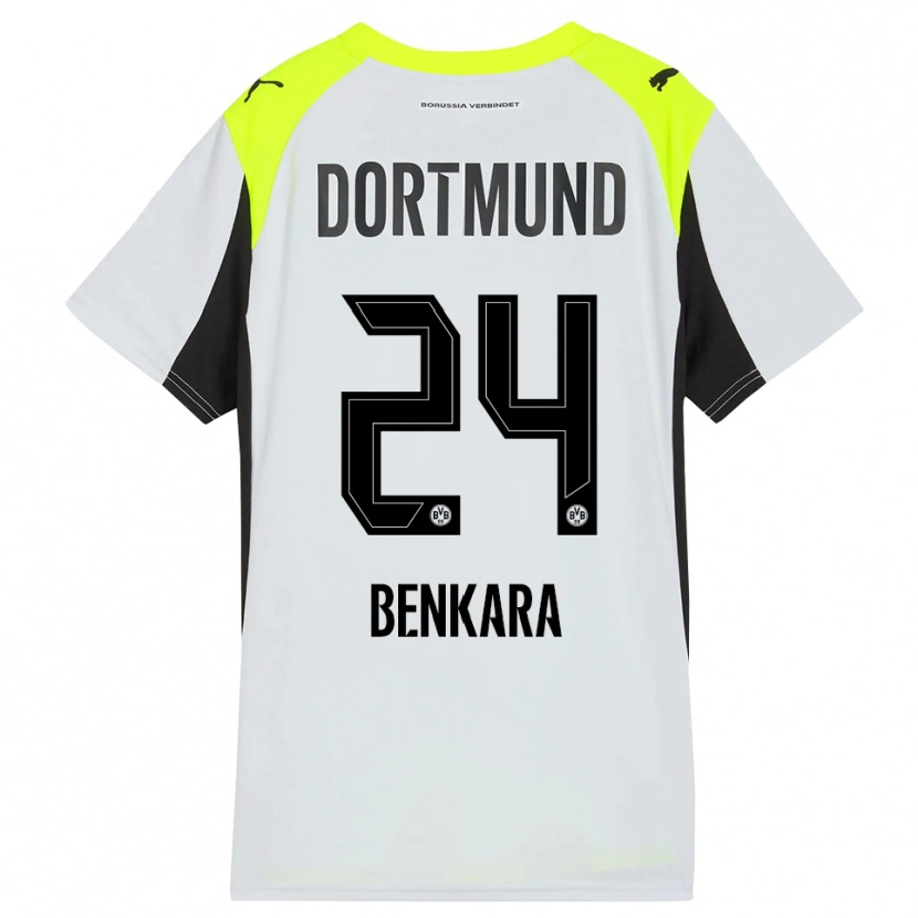 Danxen Homem Camisola Elias Benkara #24 Amarelo Fluorescente Alternativa 2025/26 Camisa Brasil
