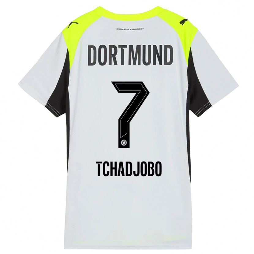 Danxen Homem Camisola Dia Tchadjobo #7 Amarelo Fluorescente Alternativa 2025/26 Camisa Brasil