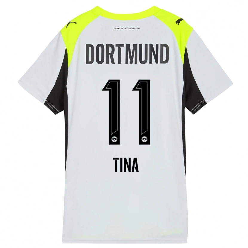 Danxen Homem Camisola Abdulla Tina #11 Amarelo Fluorescente Alternativa 2025/26 Camisa Brasil