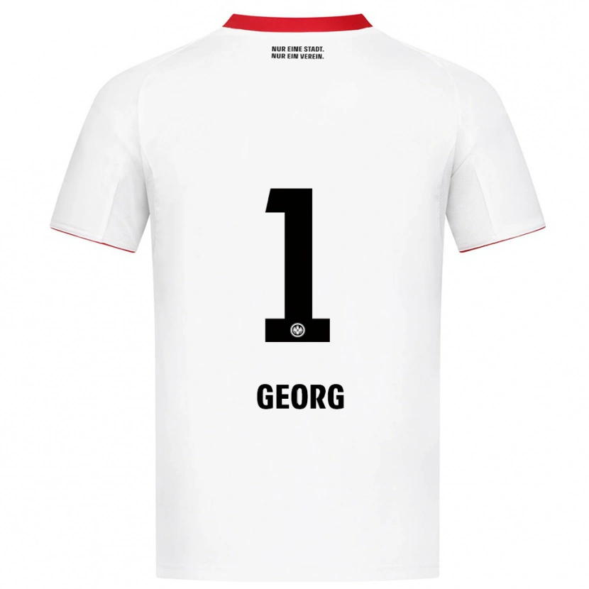 Danxen Homem Camisola Hannes Georg #1 Branco Vermelho Alternativa 2025/26 Camisa Brasil
