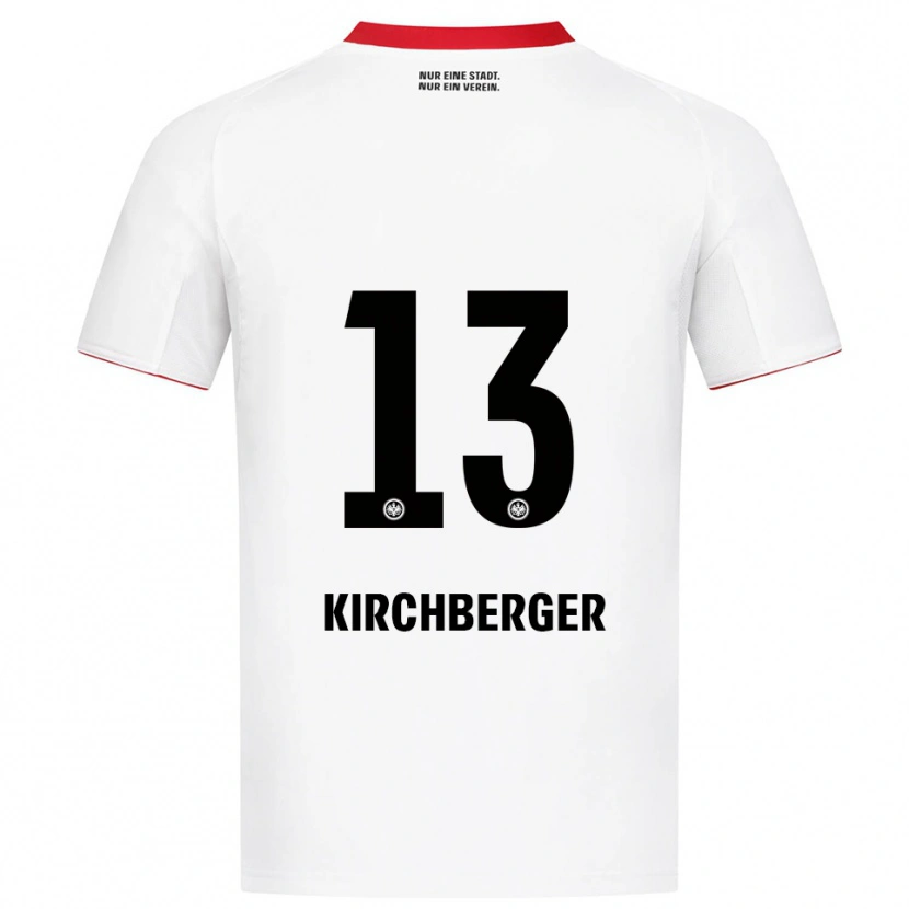 Danxen Homem Camisola Virginia Kirchberger #13 Branco Vermelho Alternativa 2025/26 Camisa Brasil