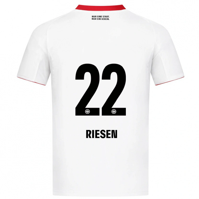 Danxen Homem Camisola Nadine Riesen #22 Branco Vermelho Alternativa 2025/26 Camisa Brasil