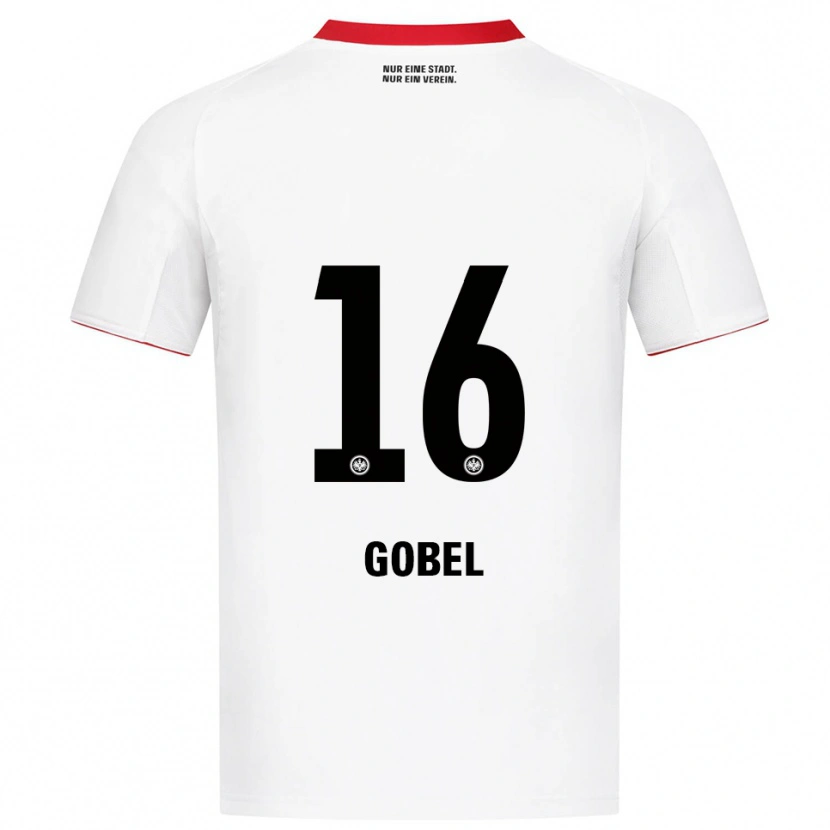 Danxen Homem Camisola Marlon Göbel #16 Branco Vermelho Alternativa 2025/26 Camisa Brasil