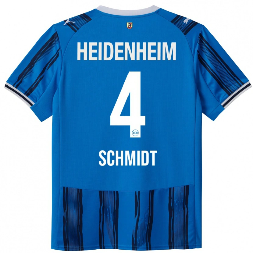 Danxen Homem Camisola Luke Schmidt #4 Azul Marinho Alternativa 2025/26 Camisa Brasil