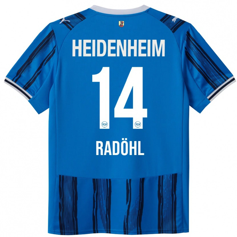 Danxen Homem Camisola Tim Radöhl #14 Azul Marinho Alternativa 2025/26 Camisa Brasil