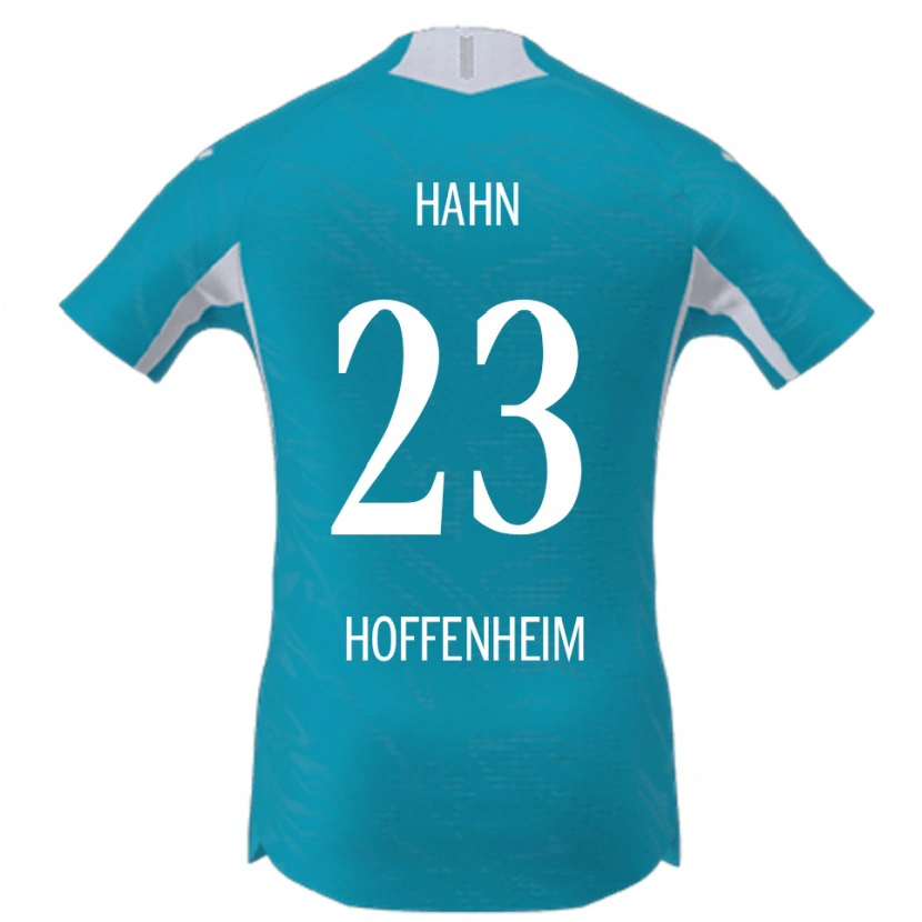 Danxen Homem Camisola Chiara Hahn #23 Azul Celeste Alternativa 2025/26 Camisa Brasil