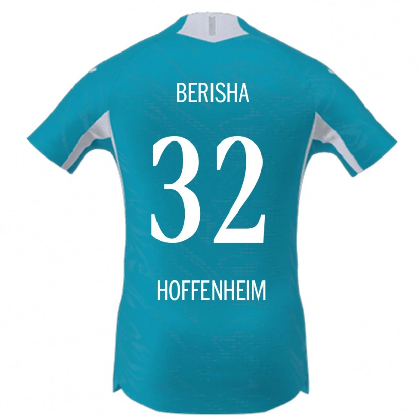 Danxen Homem Camisola Mergim Berisha #32 Azul Celeste Alternativa 2025/26 Camisa Brasil