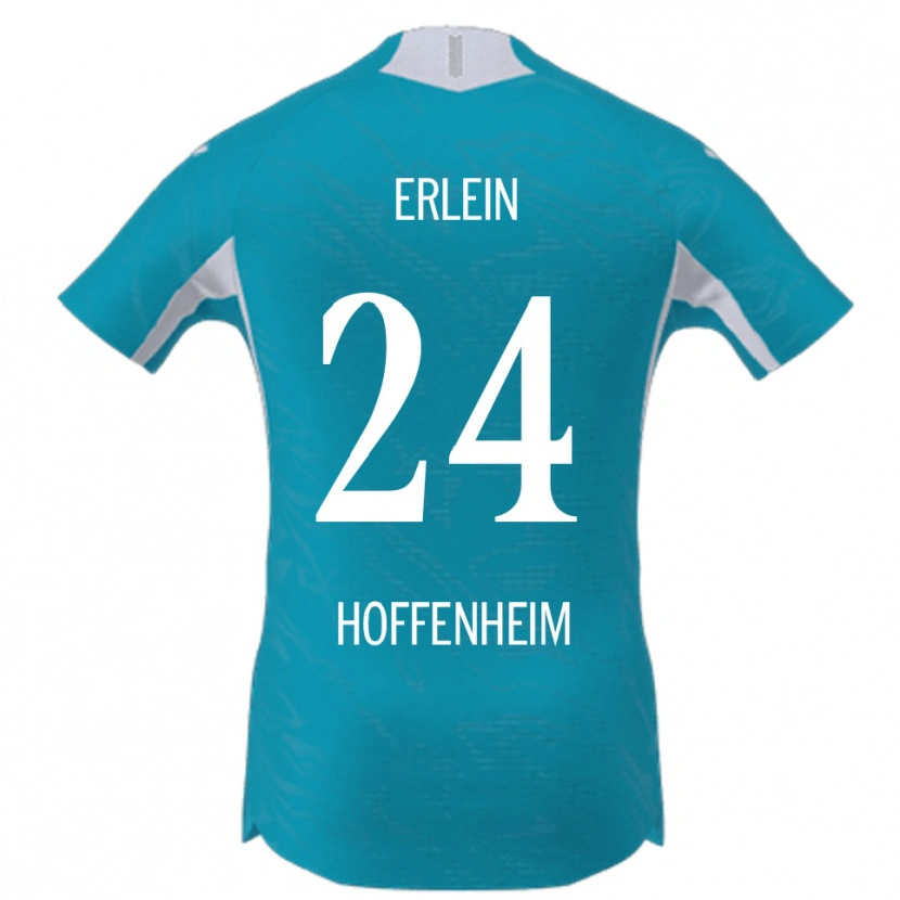 Danxen Homem Camisola Luca Erlein #24 Azul Celeste Alternativa 2025/26 Camisa Brasil