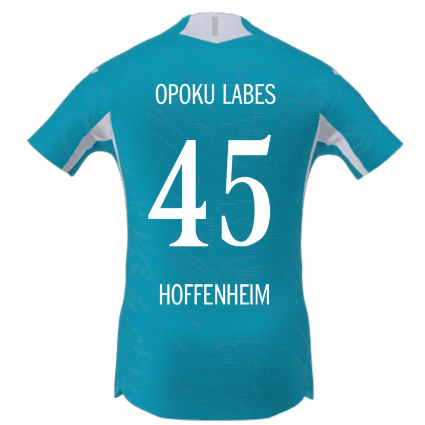 Danxen Homem Camisola Ben Opoku Labes #45 Azul Celeste Alternativa 2025/26 Camisa Brasil