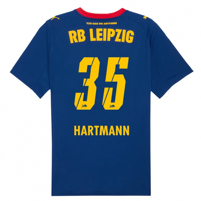 Danxen Homem Camisola Fabrice Hartmann #35 Marinho Vermelho Alternativa 2025/26 Camisa Brasil
