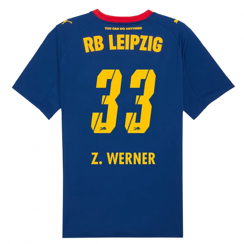 Danxen Homem Camisola Zoé Werner #33 Marinho Vermelho Alternativa 2025/26 Camisa Brasil