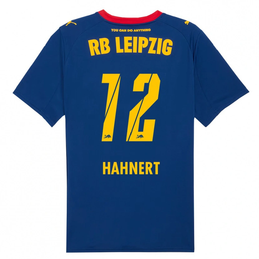 Danxen Homem Camisola Ole Hähnert #12 Marinho Vermelho Alternativa 2025/26 Camisa Brasil