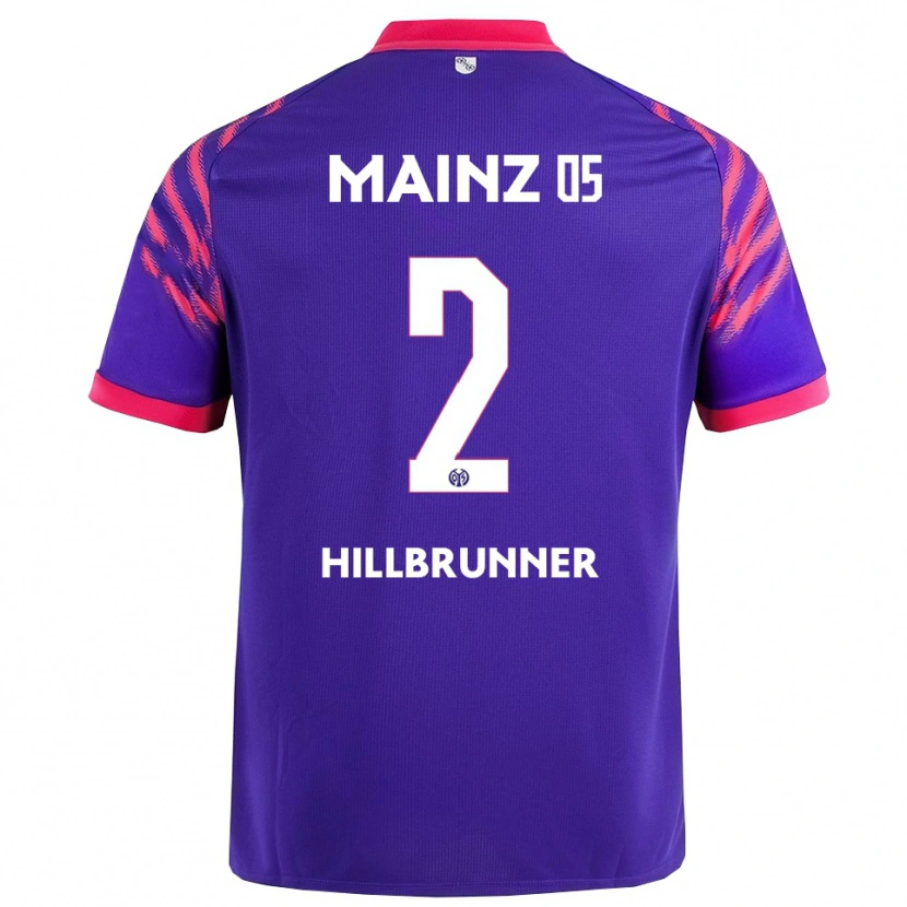 Danxen Homem Camisola Fynn Hillbrunner #2 Marinho Rosa Alternativa 2025/26 Camisa Brasil