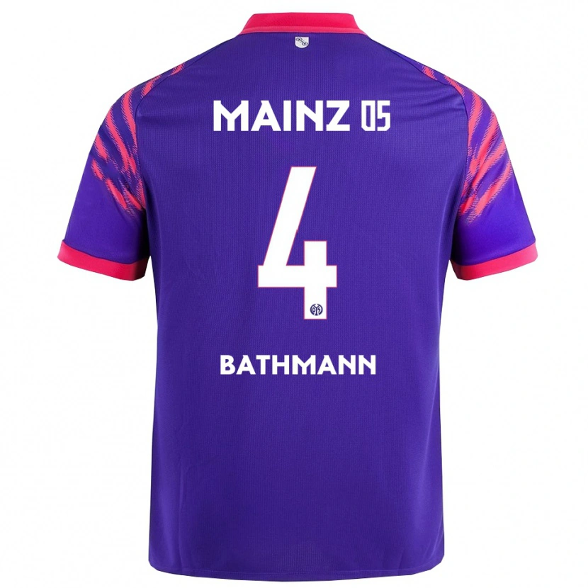 Danxen Homem Camisola Kara Bathmann #4 Marinho Rosa Alternativa 2025/26 Camisa Brasil
