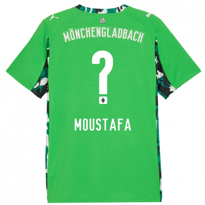Danxen Homem Camisola Seif Ashraf Moustafa #0 Verde Preto Alternativa 2025/26 Camisa Brasil